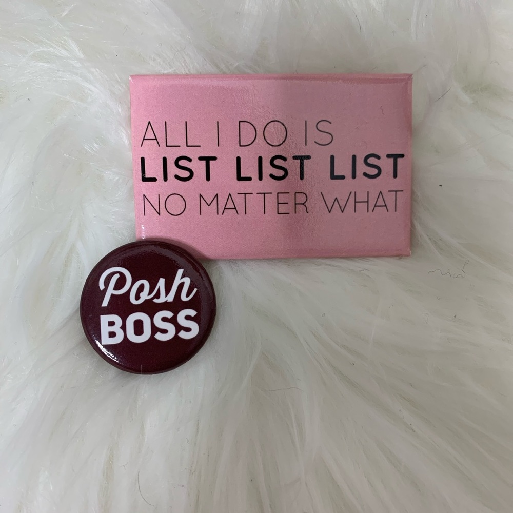 Poshboss daah pins